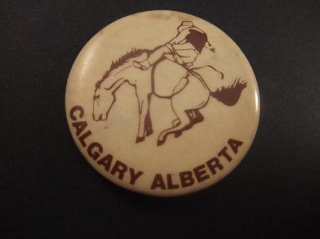 Calgary Alberta Canada rodeo rijden wilde westen